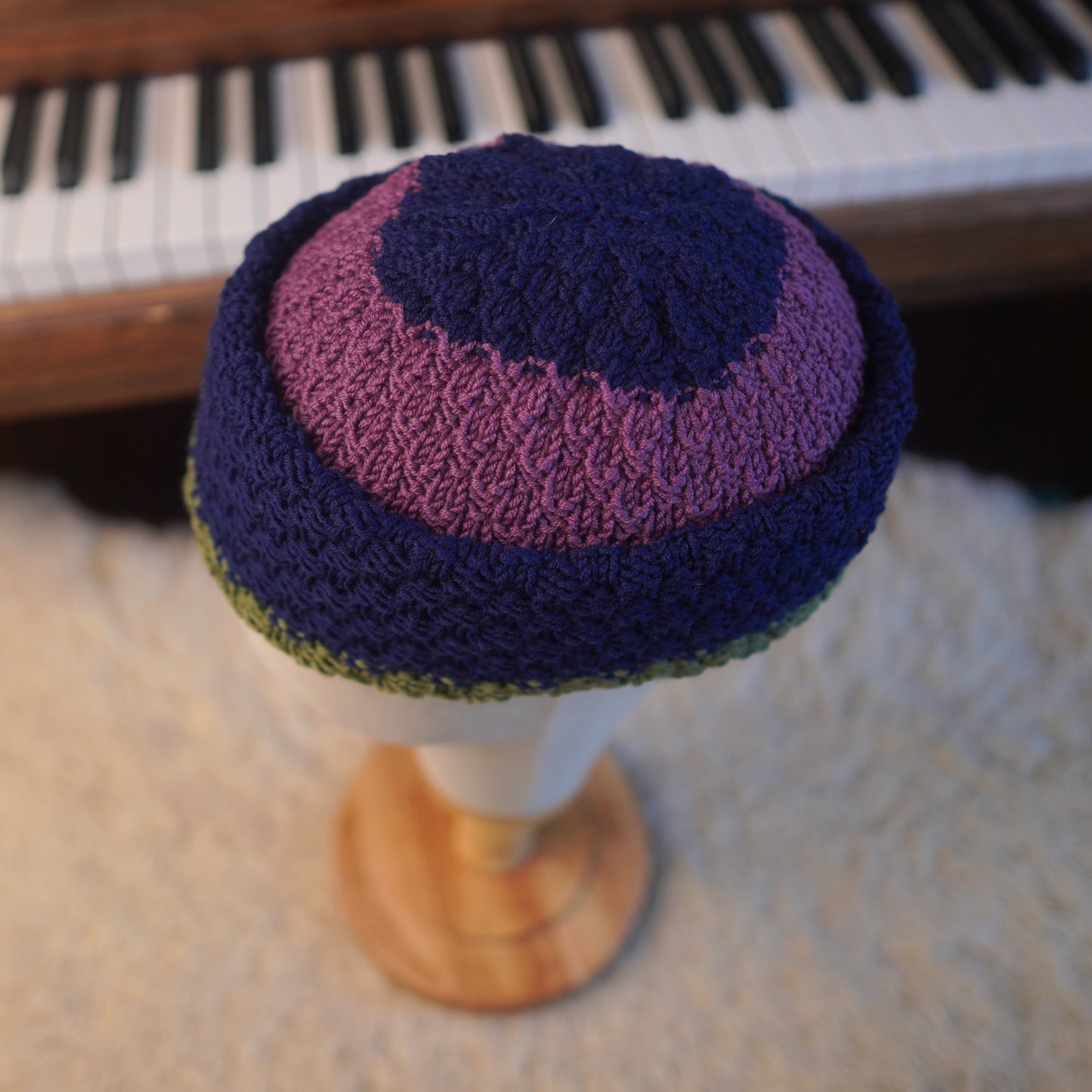 The Eastfold Reknit – Norwegian Merino Wool Beanie, Unique Colorway