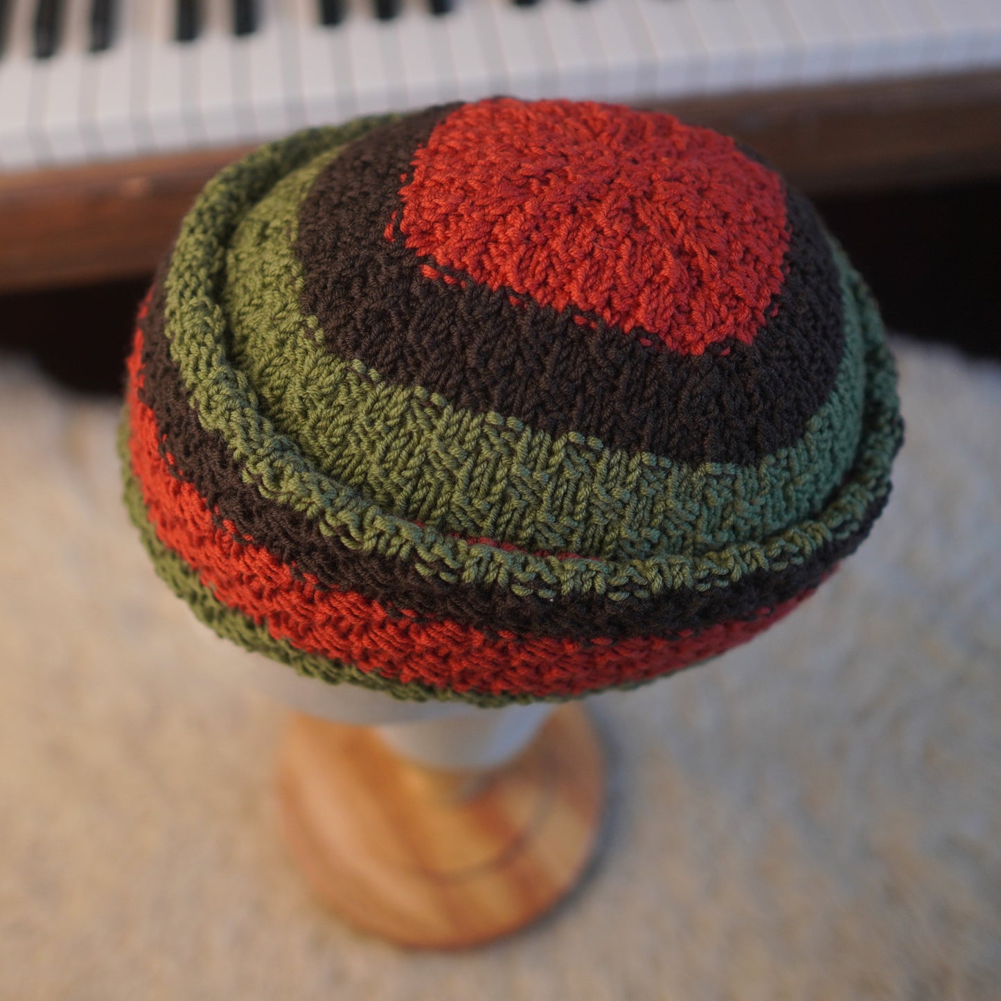The Eastfold Reknit – Norwegian Merino Wool Beanie, Unique Colorway