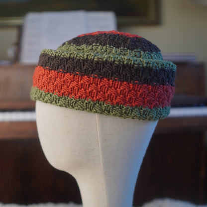 The Eastfold Reknit – Norwegian Merino Wool Beanie, Unique Colorway