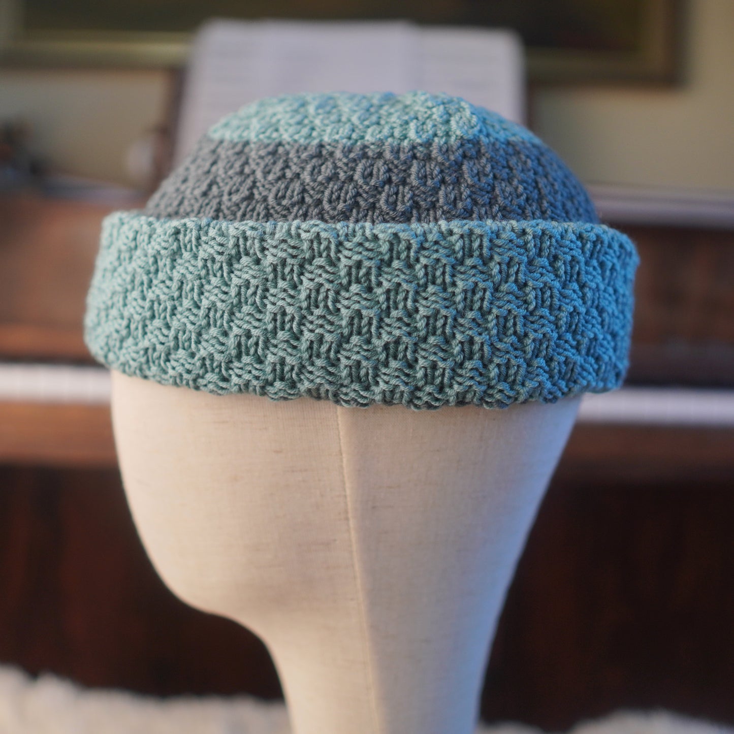 The Eastfold Reknit – Norwegian Merino Wool Beanie, Unique Colorway