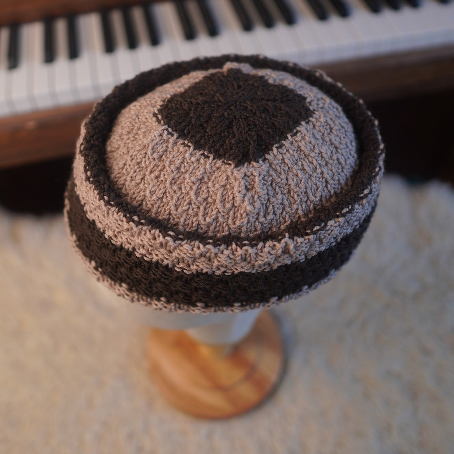 The Eastfold Reknit – Norwegian Merino Wool Beanie, Unique Colorway