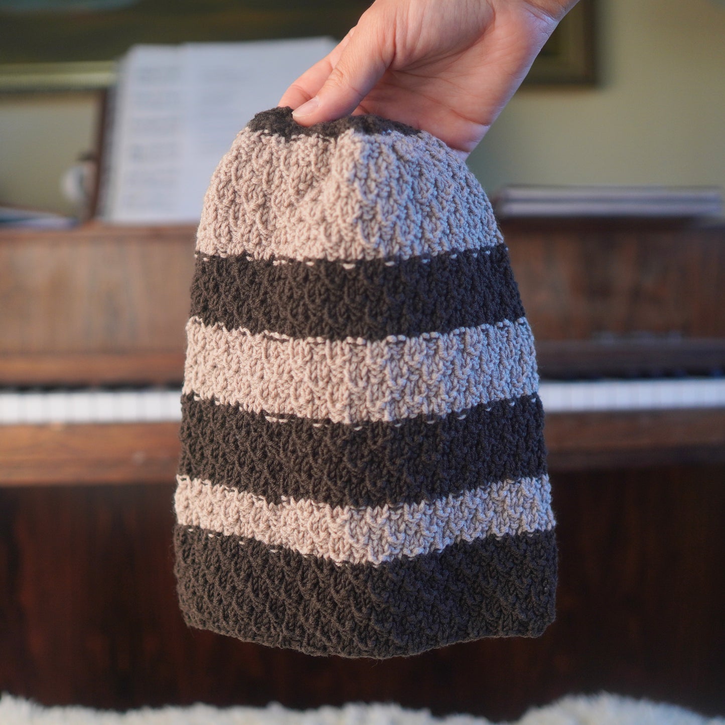 The Eastfold Reknit – Norwegian Merino Wool Beanie, Unique Colorway