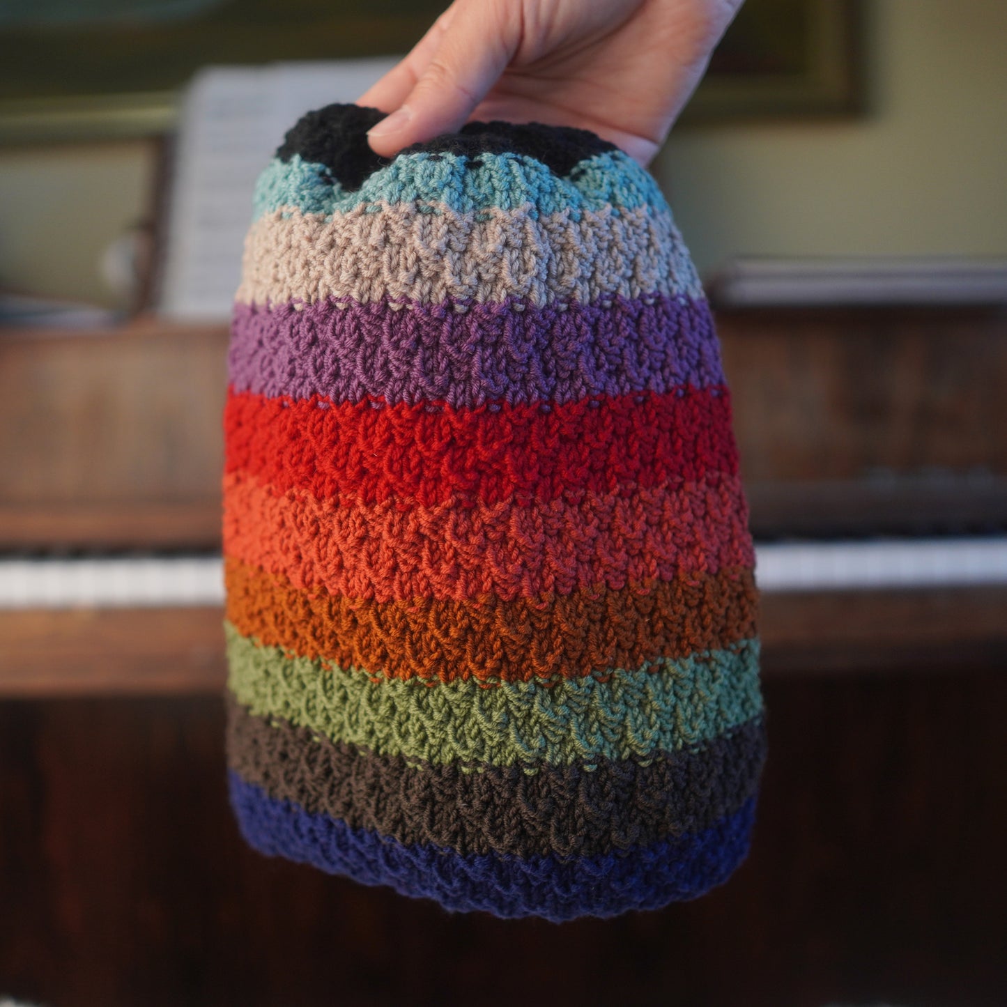 The Eastfold Reknit – Norwegian Merino Wool Beanie, Unique Colorway
