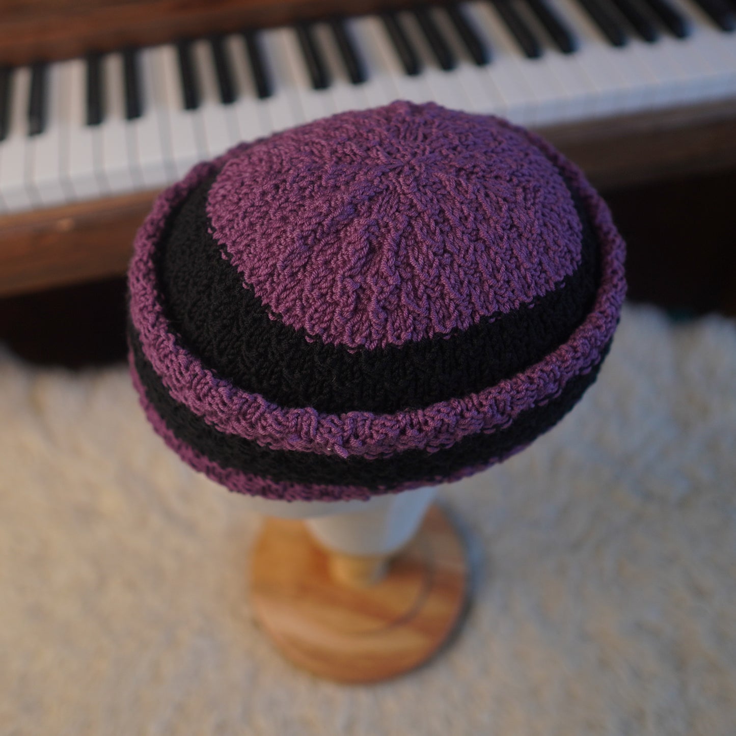 The Eastfold Reknit – Norwegian Merino Wool Beanie, Unique Colorway