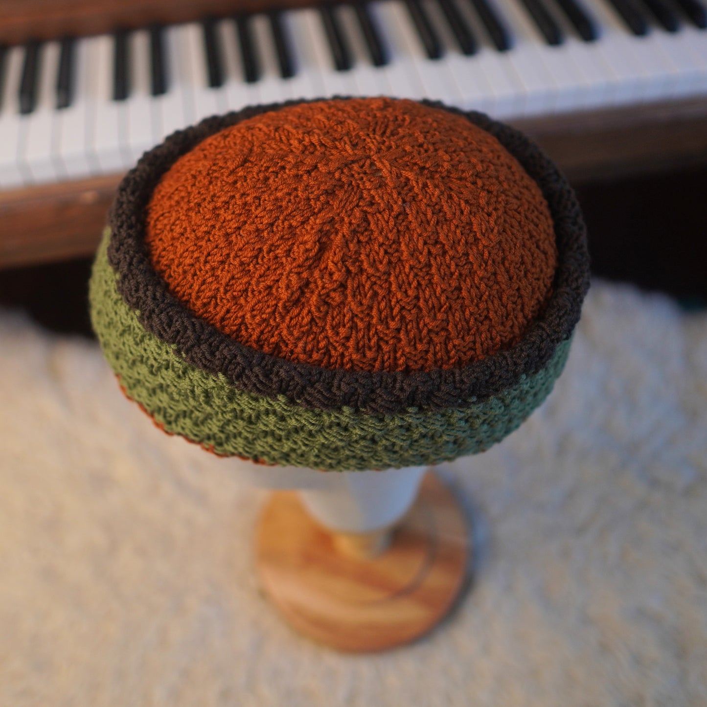 The Eastfold Reknit – Norwegian Merino Wool Beanie, Unique Colorway