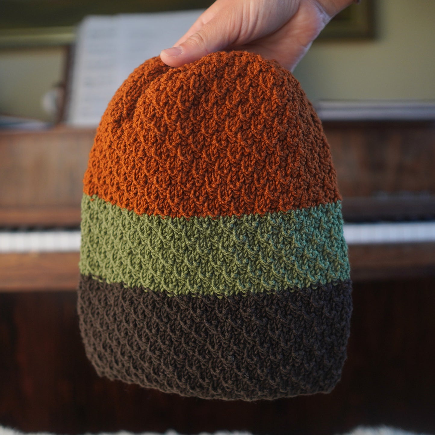 The Eastfold Reknit – Norwegian Merino Wool Beanie, Unique Colorway