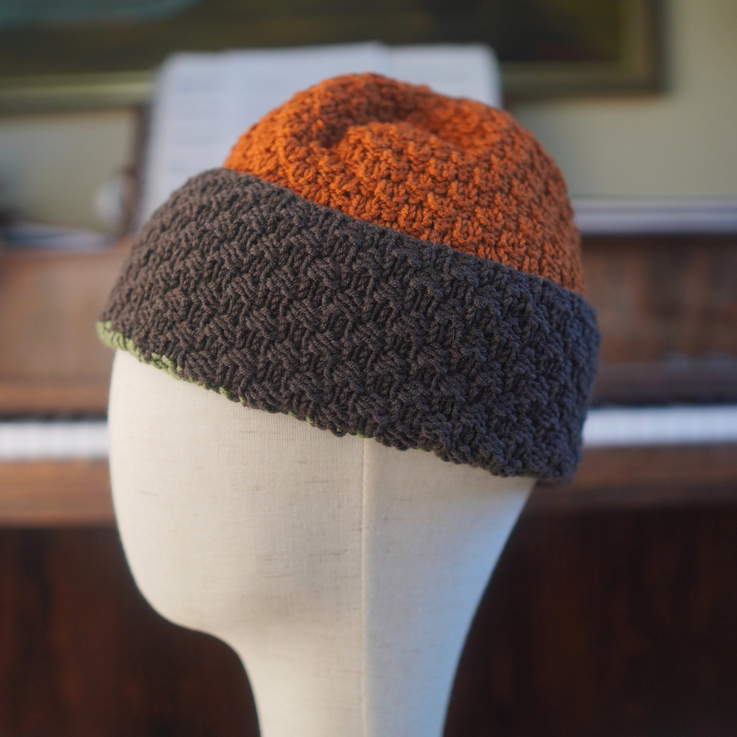 The Eastfold Reknit – Norwegian Merino Wool Beanie, Unique Colorway