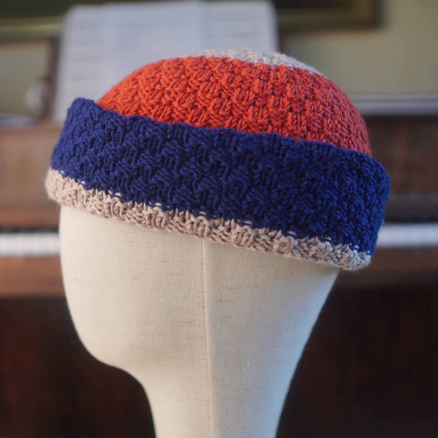 The Eastfold Reknit – Norwegian Merino Wool Beanie, Unique Colorway