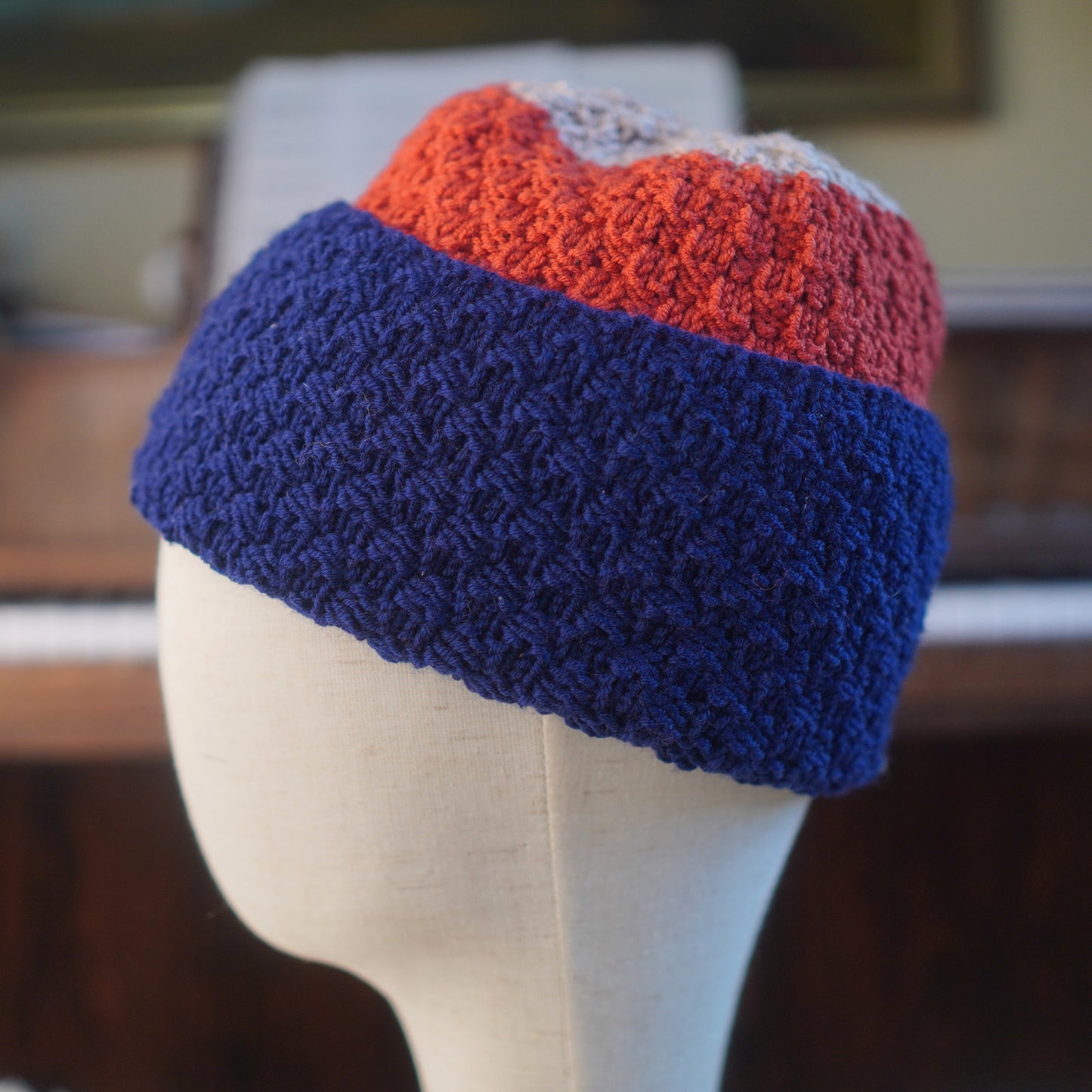 The Eastfold Reknit – Norwegian Merino Wool Beanie, Unique Colorway