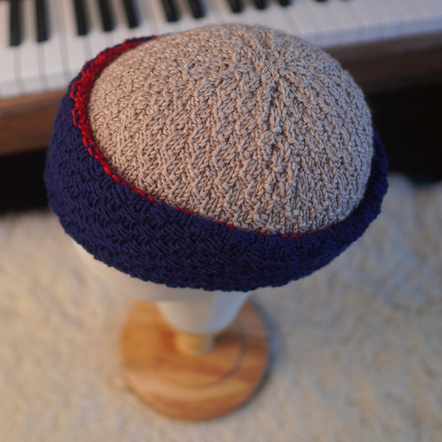 The Eastfold Reknit – Norwegian Merino Wool Beanie, Unique Colorway