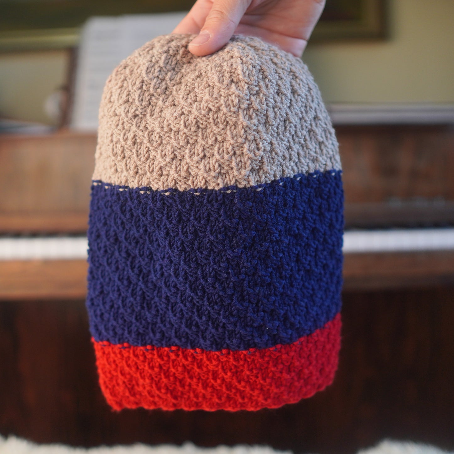 The Eastfold Reknit – Norwegian Merino Wool Beanie, Unique Colorway