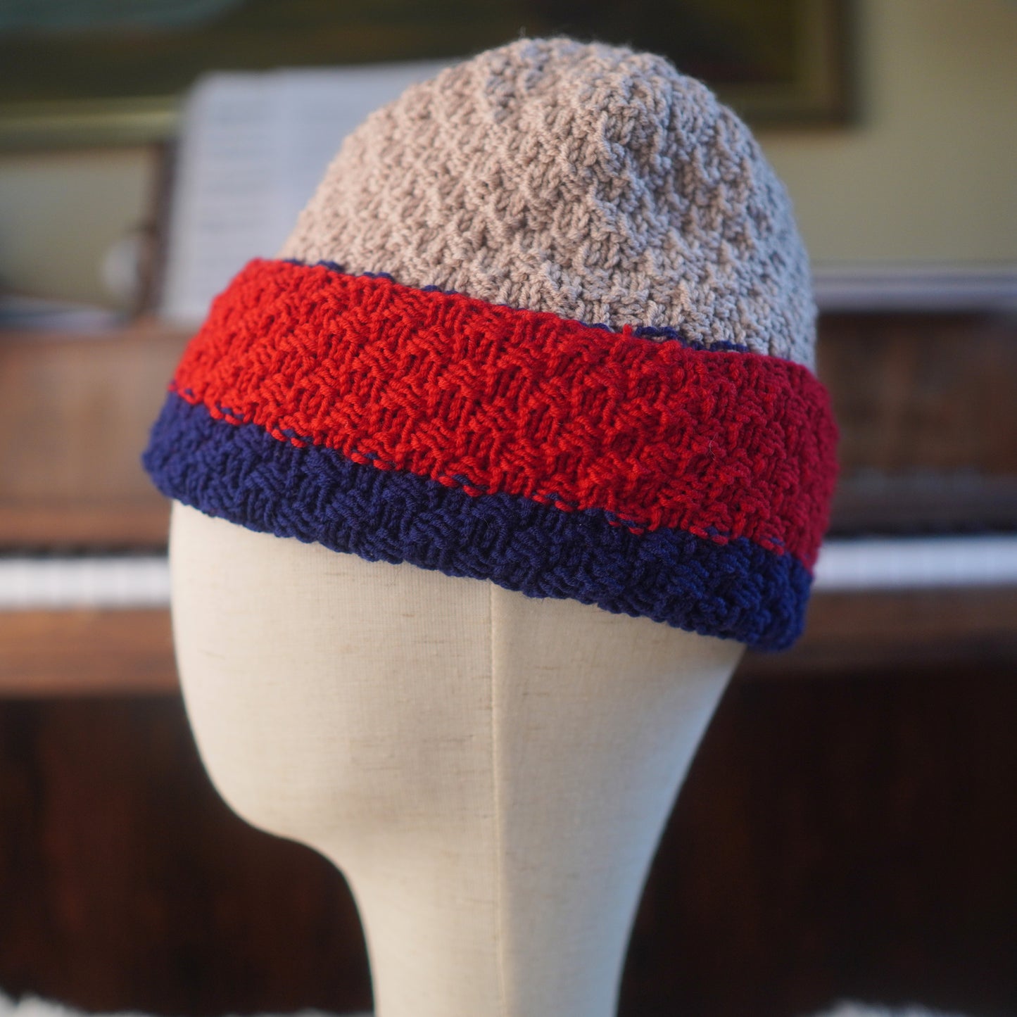 The Eastfold Reknit – Norwegian Merino Wool Beanie, Unique Colorway