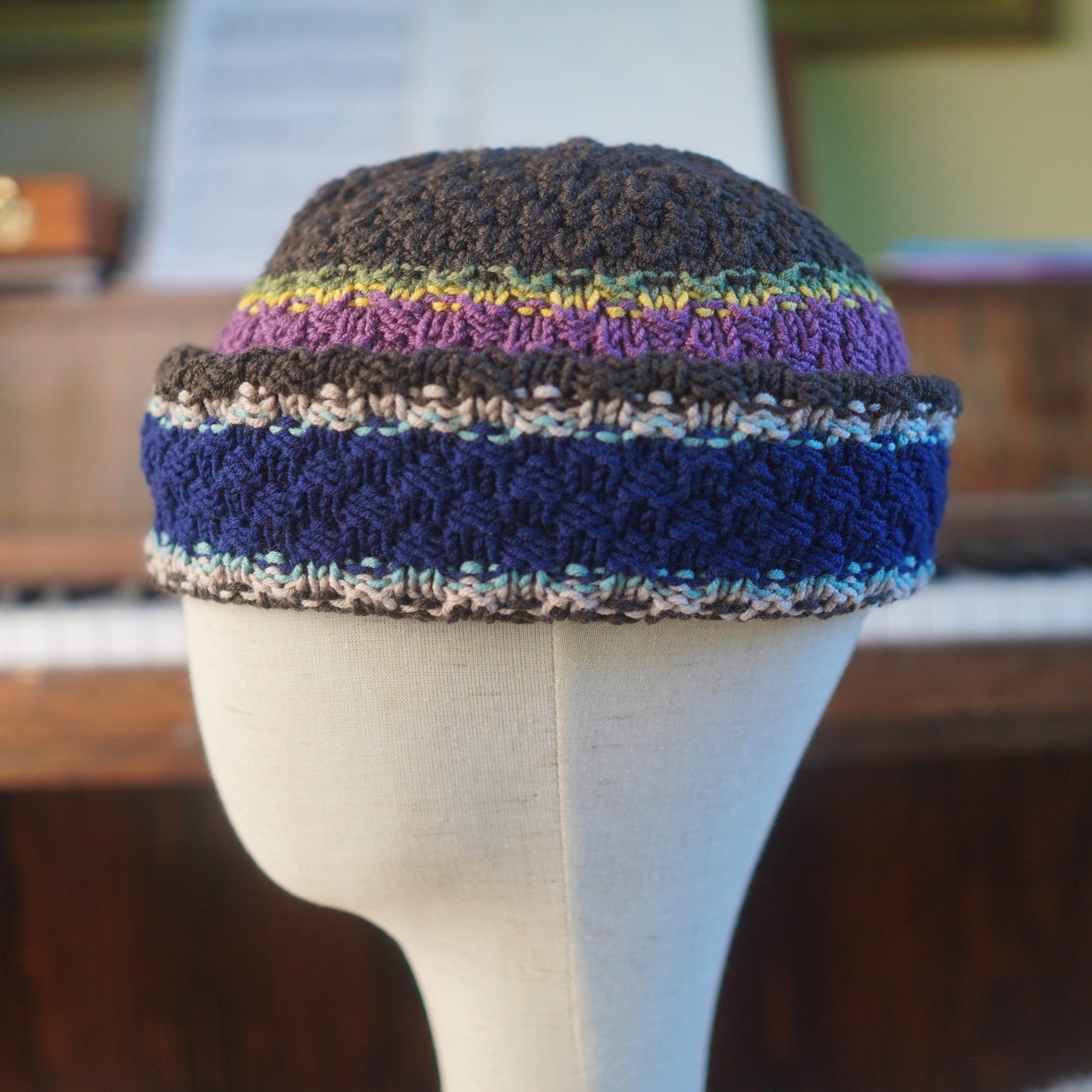 The Eastfold Reknit – Norwegian Merino Wool Beanie, Unique Colorway