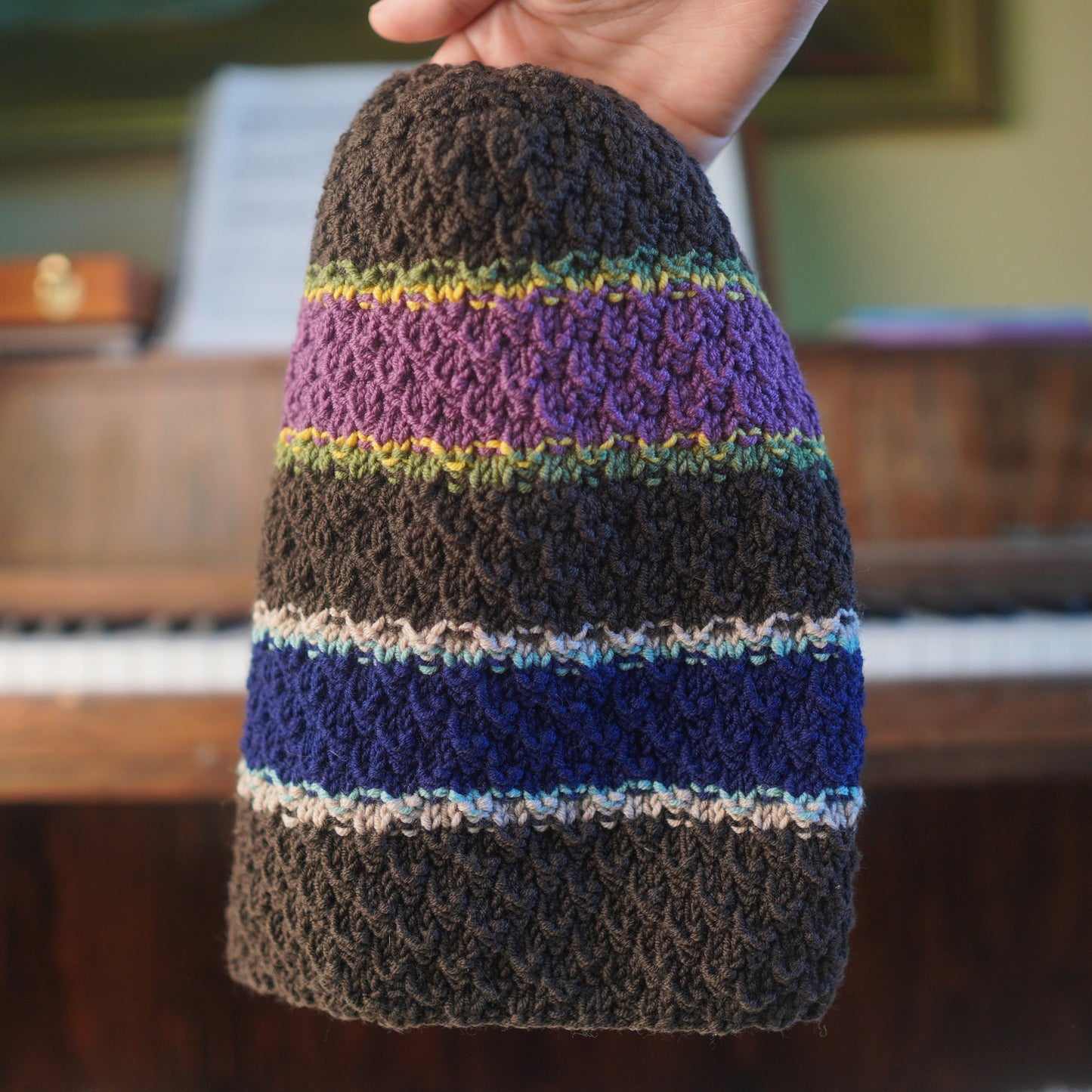 The Eastfold Reknit – Norwegian Merino Wool Beanie, Unique Colorway