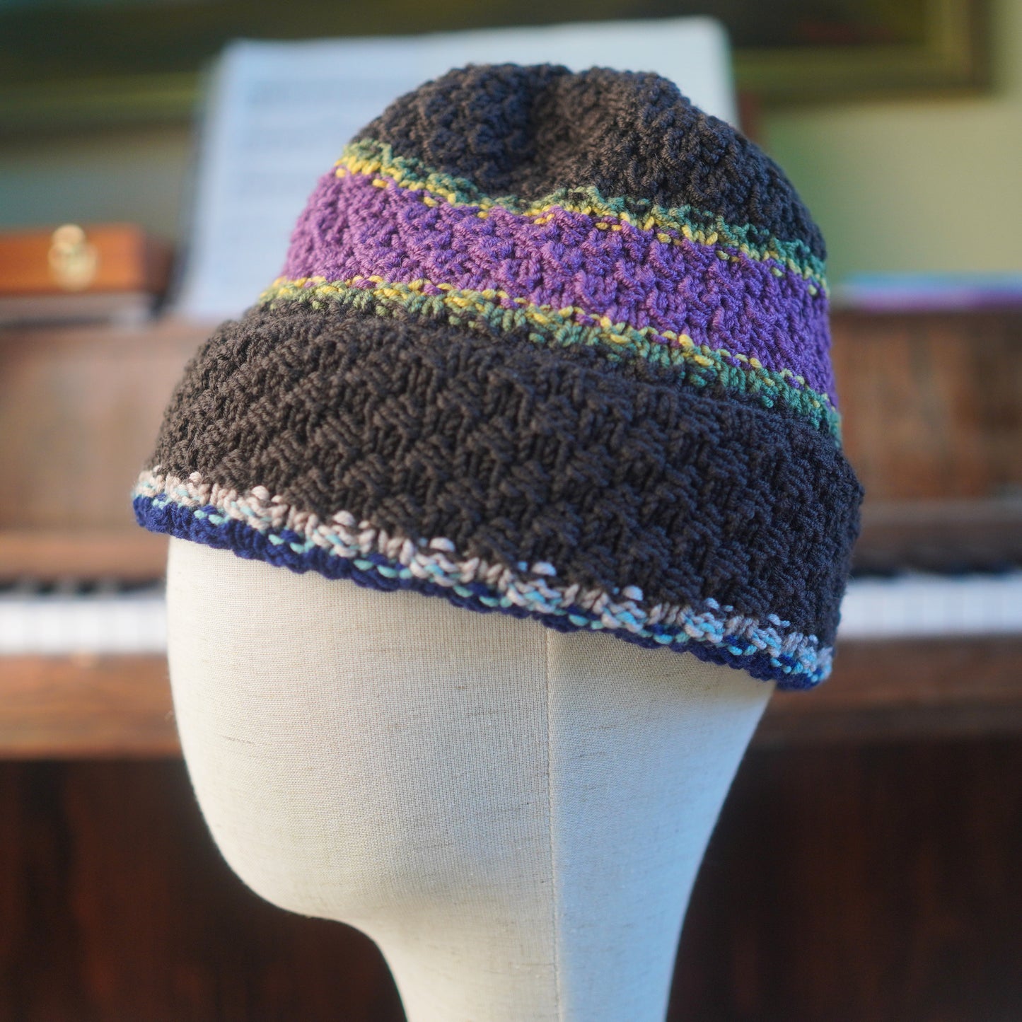 The Eastfold Reknit – Norwegian Merino Wool Beanie, Unique Colorway