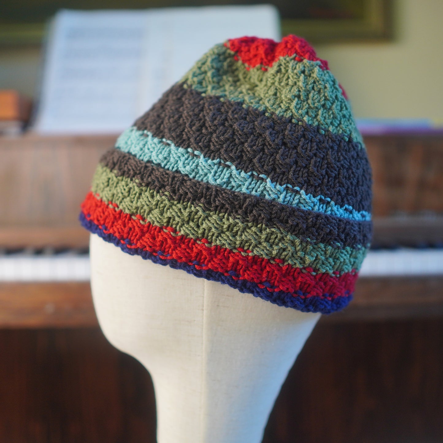 The Eastfold Reknit – Norwegian Merino Wool Beanie, Unique Colorway