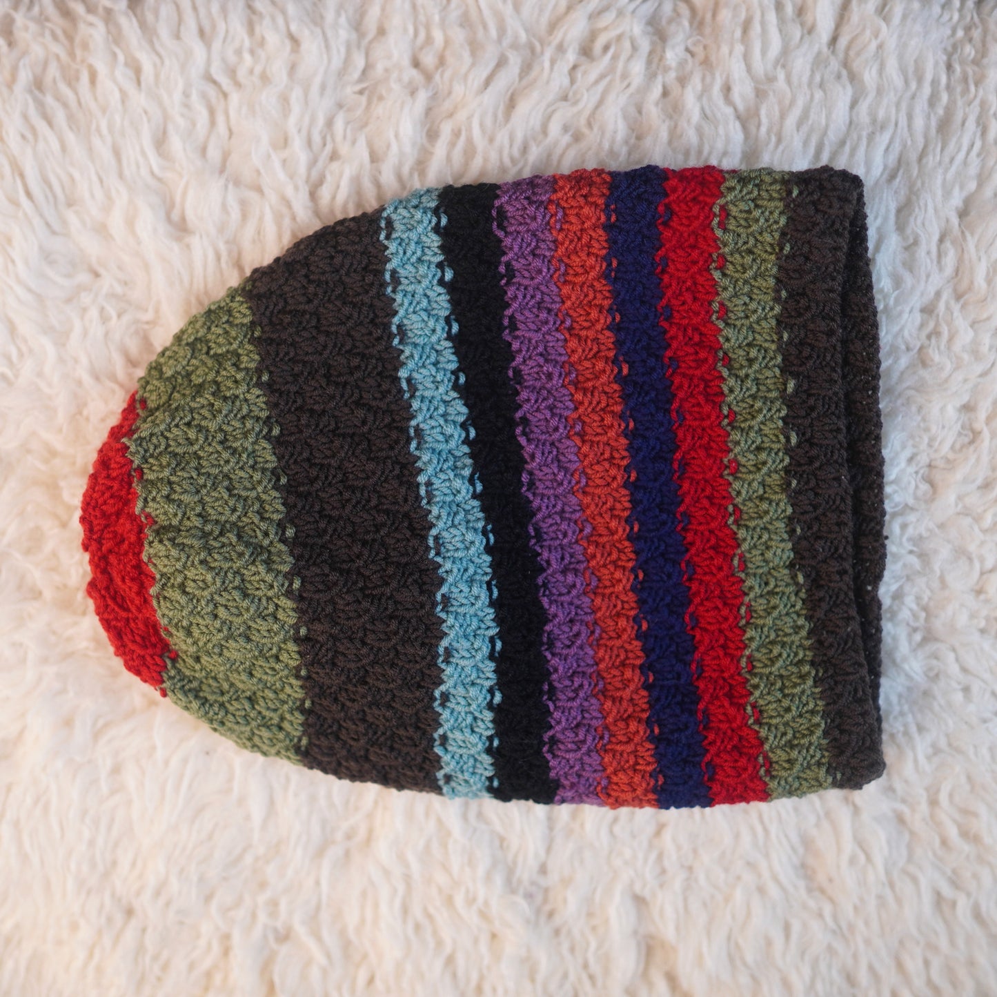 The Eastfold Reknit – Norwegian Merino Wool Beanie, Unique Colorway