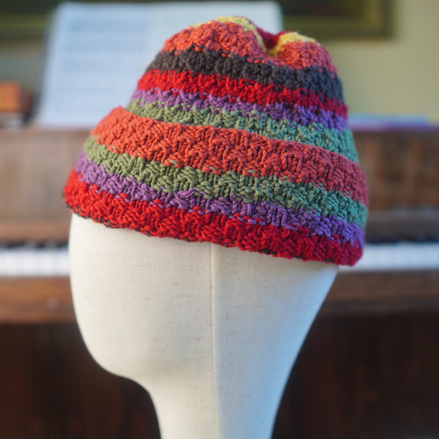 The Eastfold Reknit – Norwegian Merino Wool Beanie, Unique Colorway