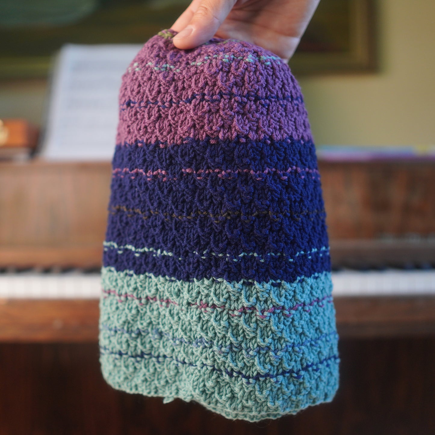 The Eastfold Reknit – Norwegian Merino Wool Beanie, Unique Colorway