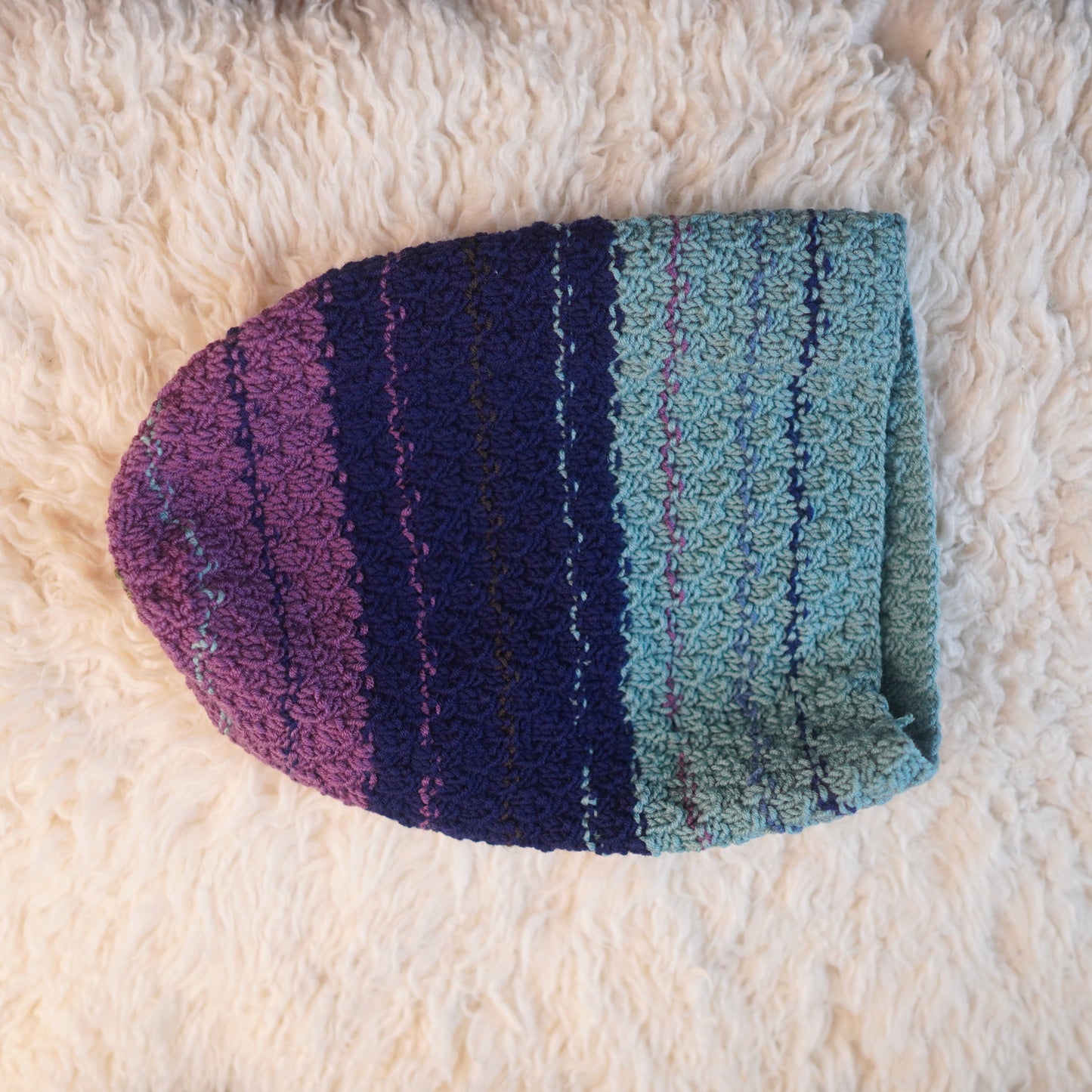 The Eastfold Reknit – Norwegian Merino Wool Beanie, Unique Colorway