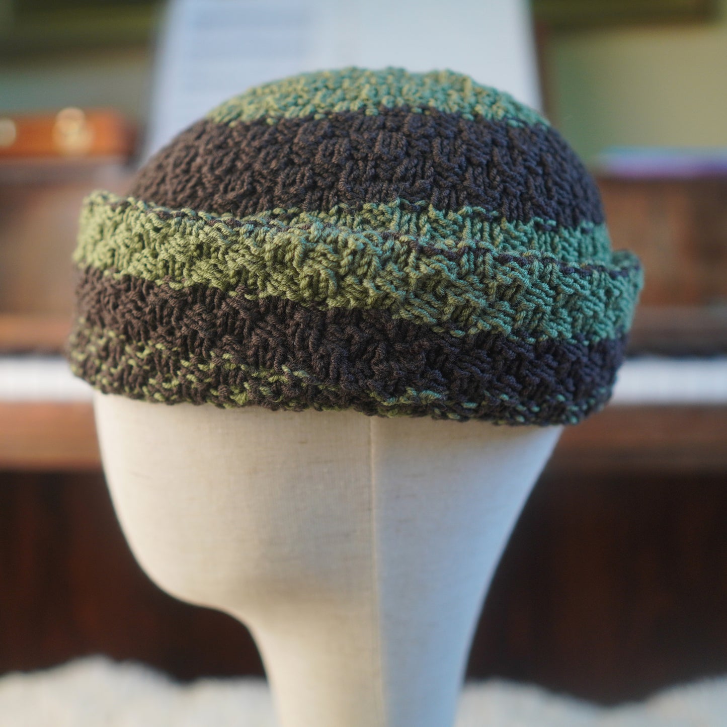 The Eastfold Reknit – Norwegian Merino Wool Beanie, Unique Colorway