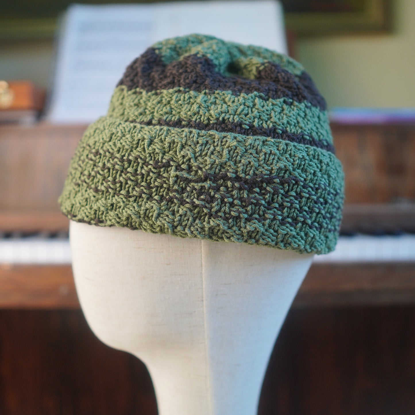 The Eastfold Reknit – Norwegian Merino Wool Beanie, Unique Colorway