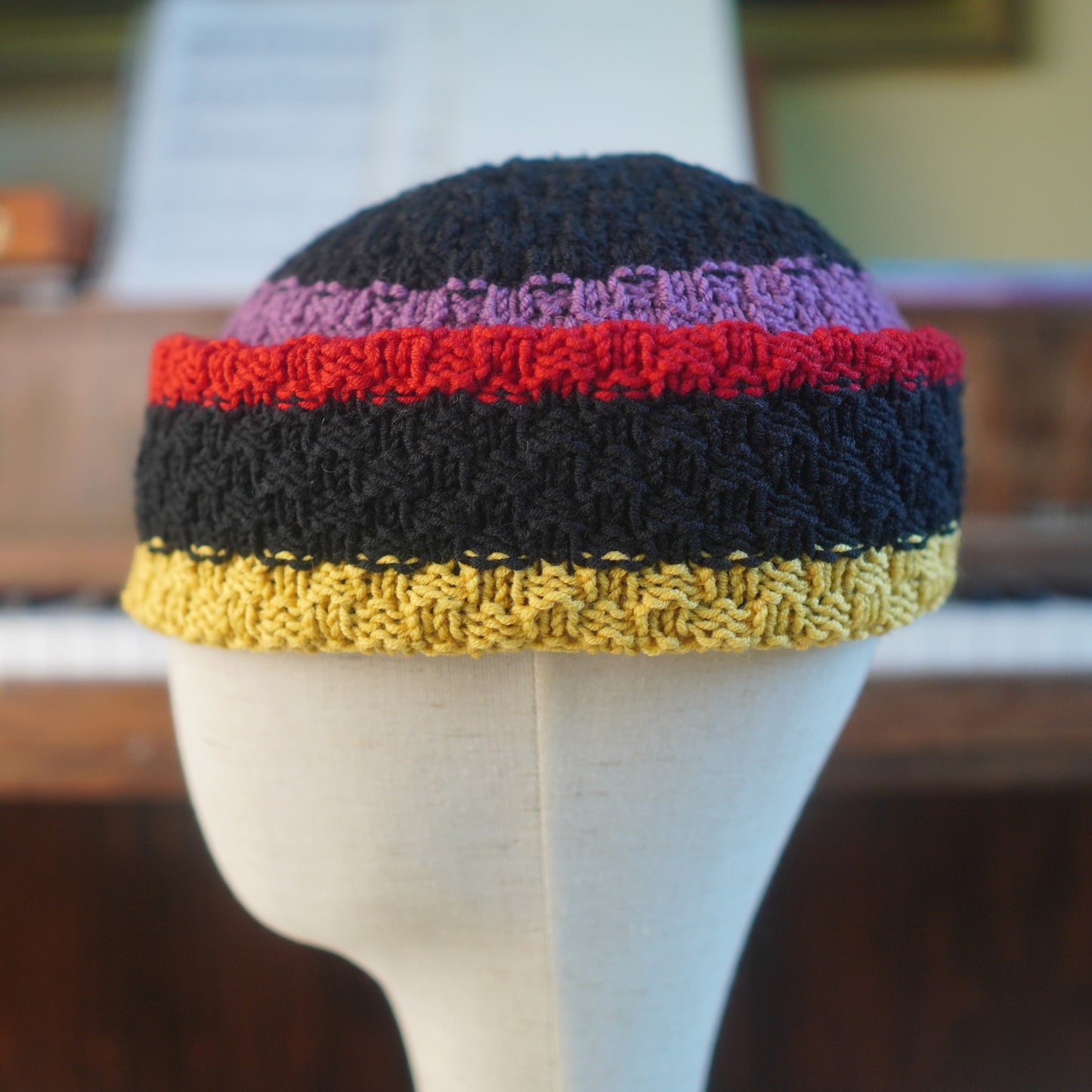 The Eastfold Reknit – Norwegian Merino Wool Beanie, Unique Colorway