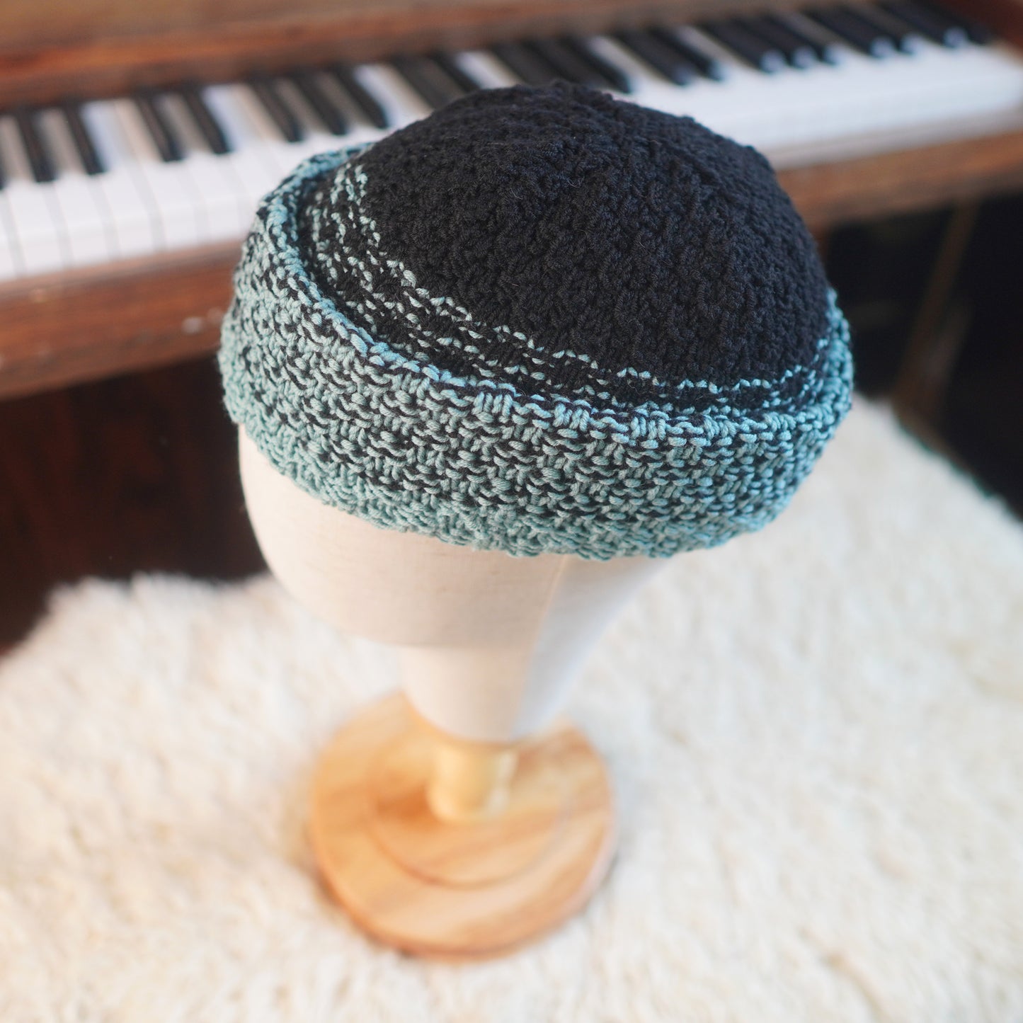 The Eastfold Reknit – Norwegian Merino Wool Beanie, Unique Colorway