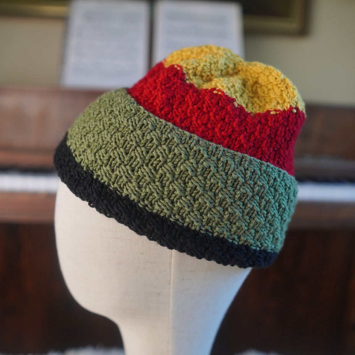 The Eastfold Reknit – Norwegian Merino Wool Beanie, Unique Colorway