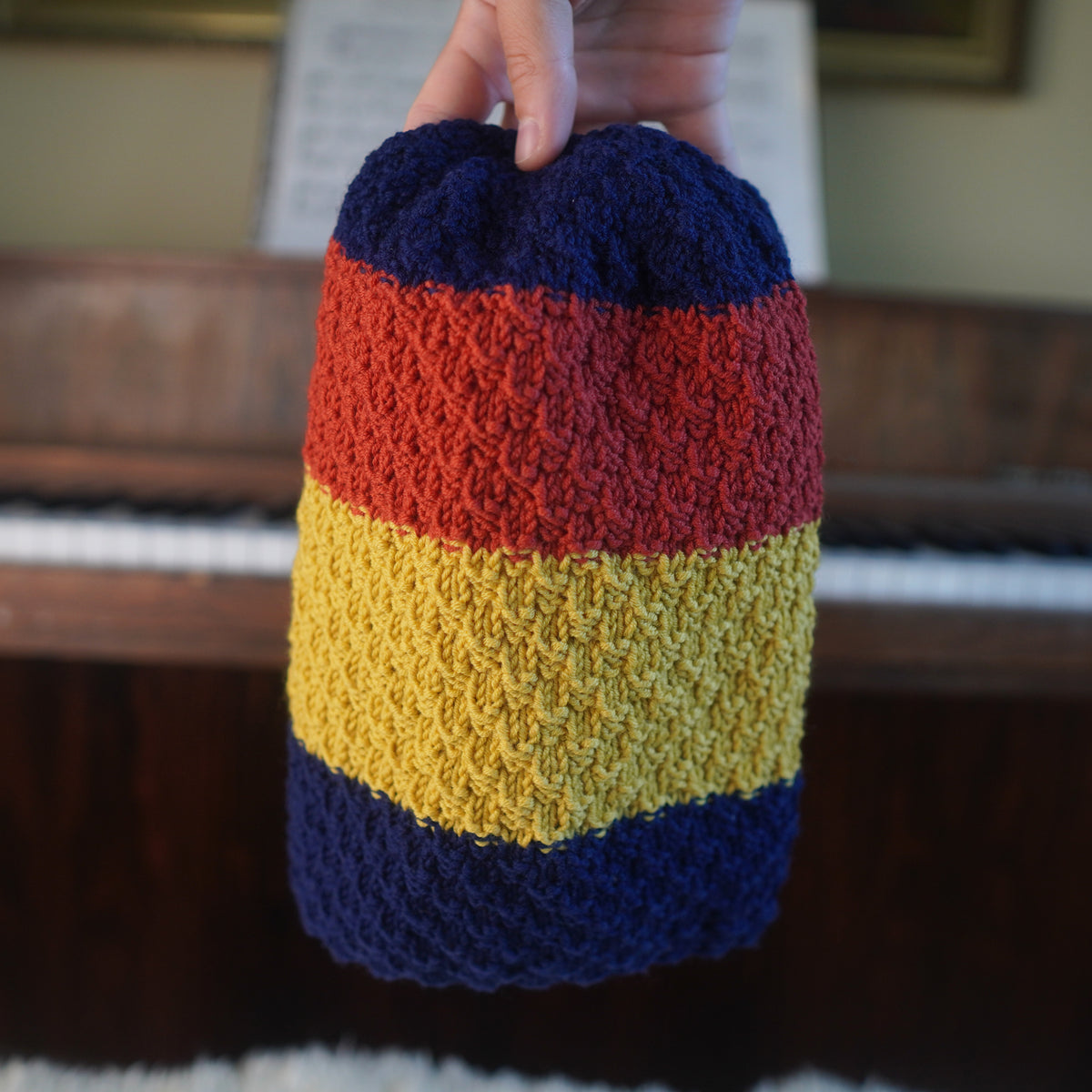 The Eastfold Reknit – Norwegian Merino Wool Beanie, Unique Colorway
