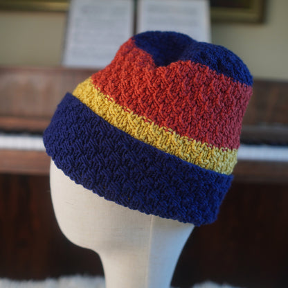 The Eastfold Reknit – Norwegian Merino Wool Beanie, Unique Colorway
