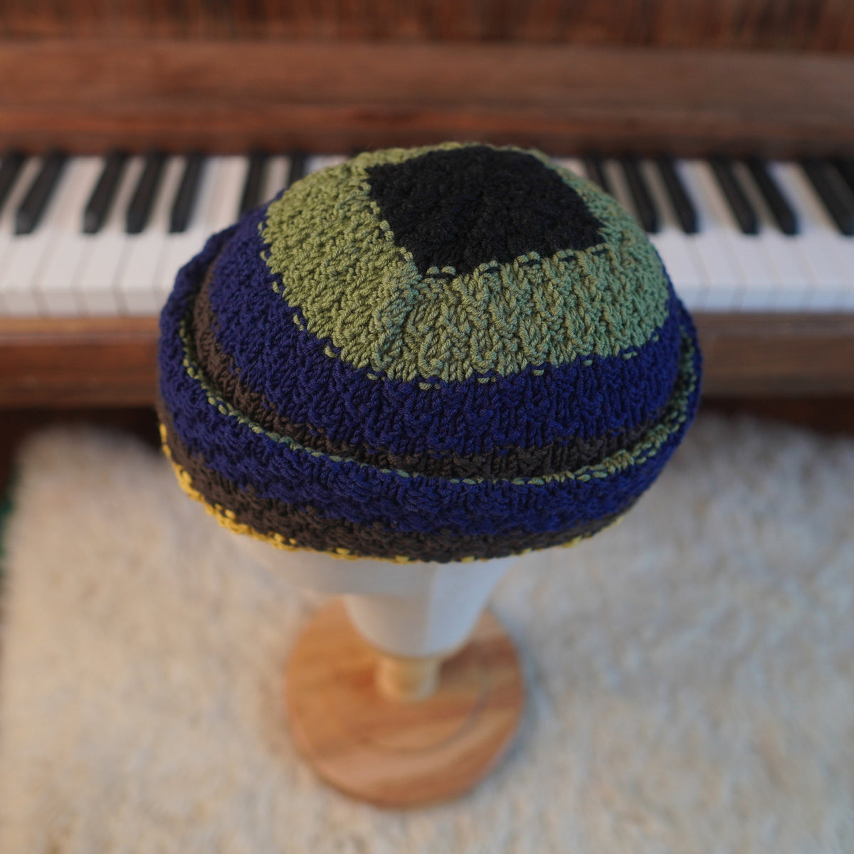 The Eastfold Reknit – Norwegian Merino Wool Beanie, Unique Colorway