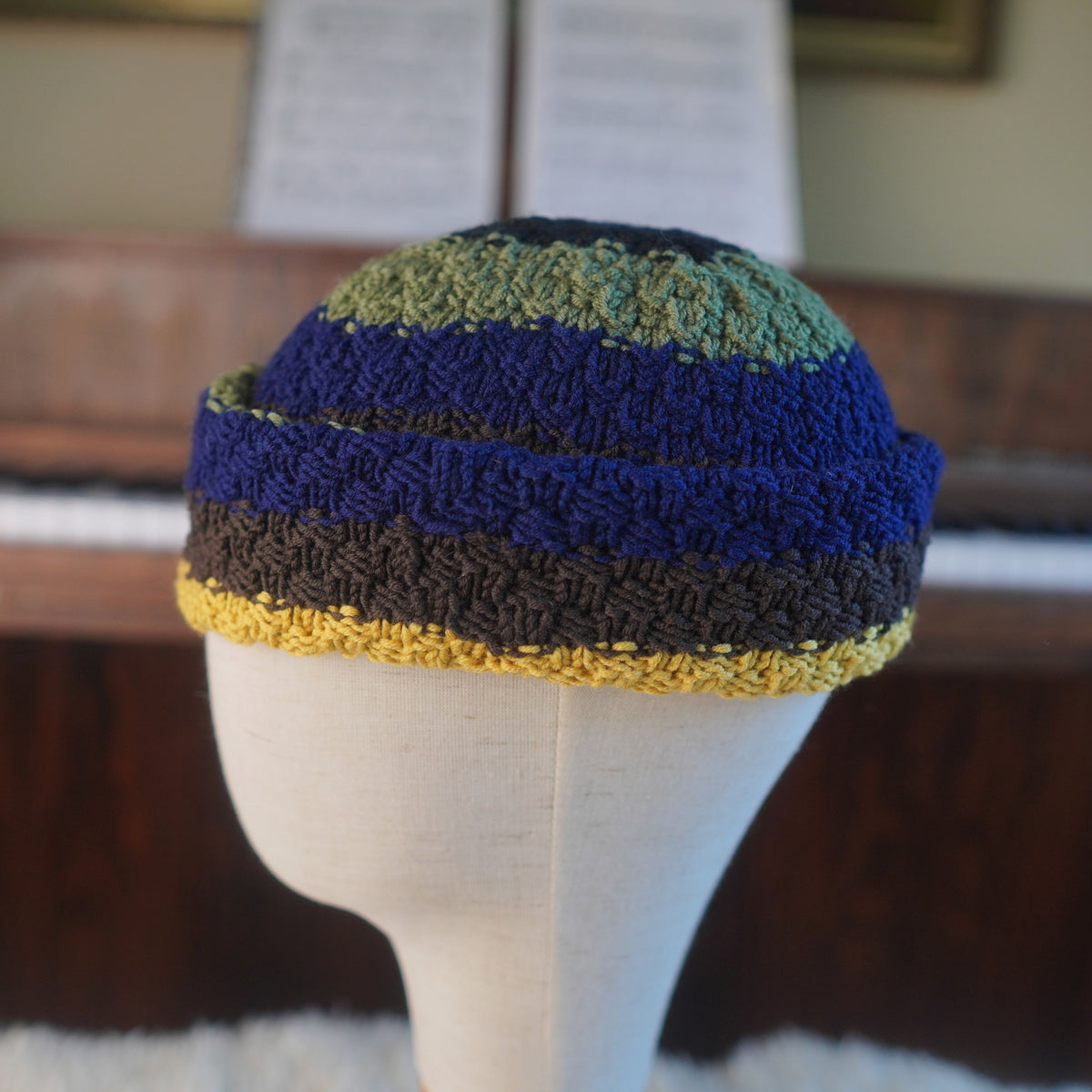 The Eastfold Reknit – Norwegian Merino Wool Beanie, Unique Colorway
