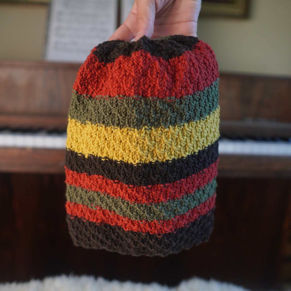 The Eastfold Reknit – Norwegian Merino Wool Beanie, Unique Colorway