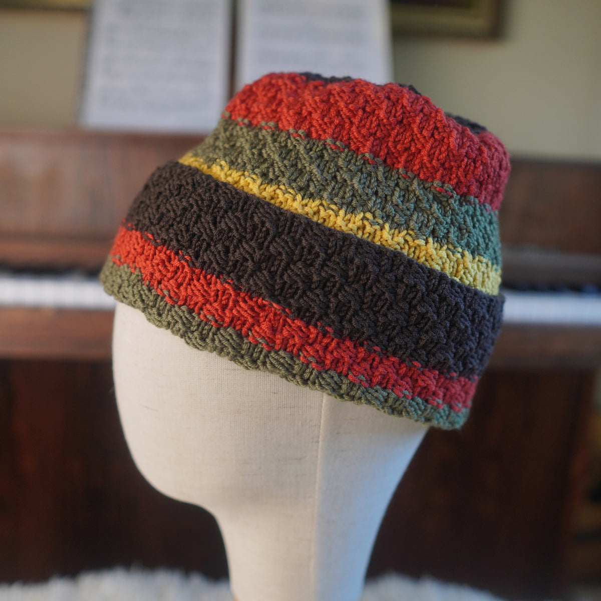 The Eastfold Reknit – Norwegian Merino Wool Beanie, Unique Colorway
