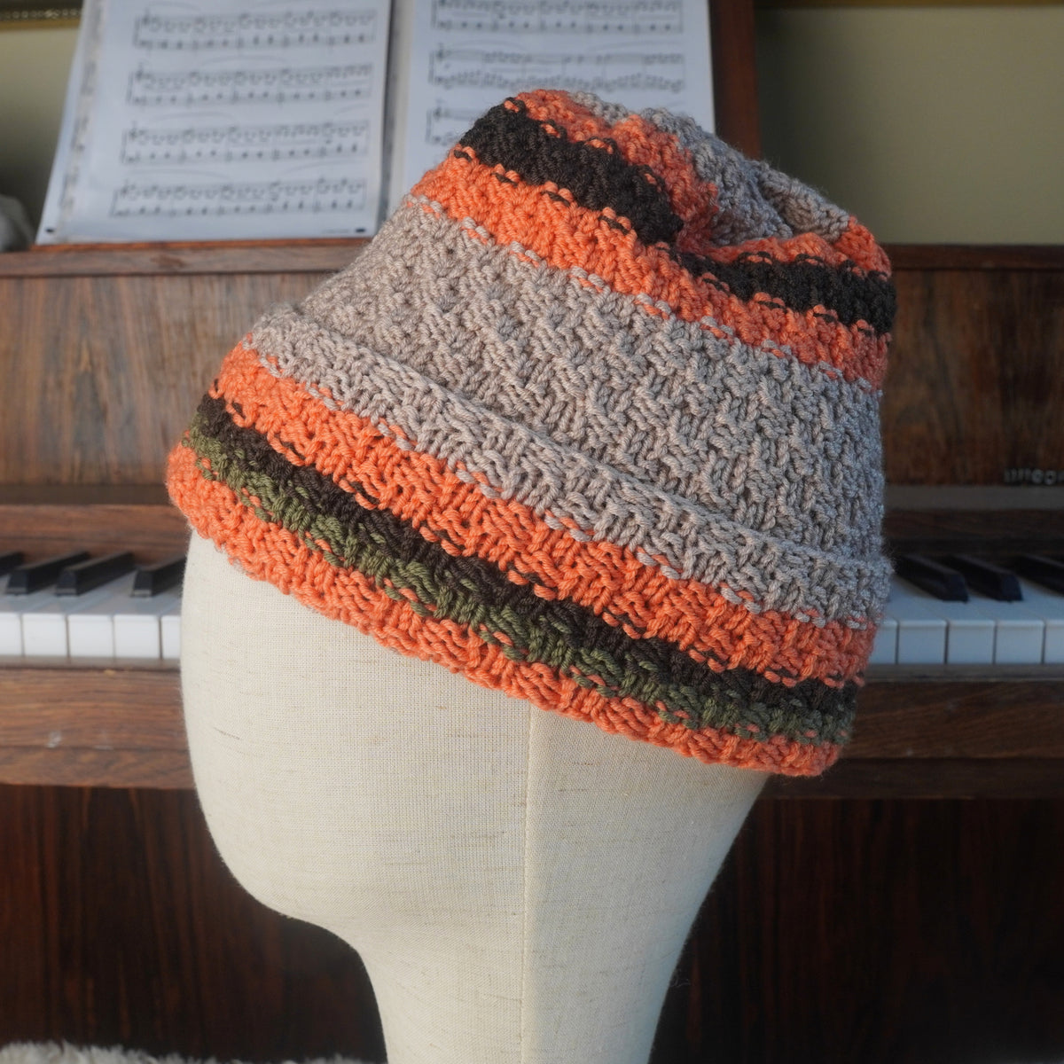 The Eastfold Reknit – Norwegian Merino Wool Beanie, Unique Colorway