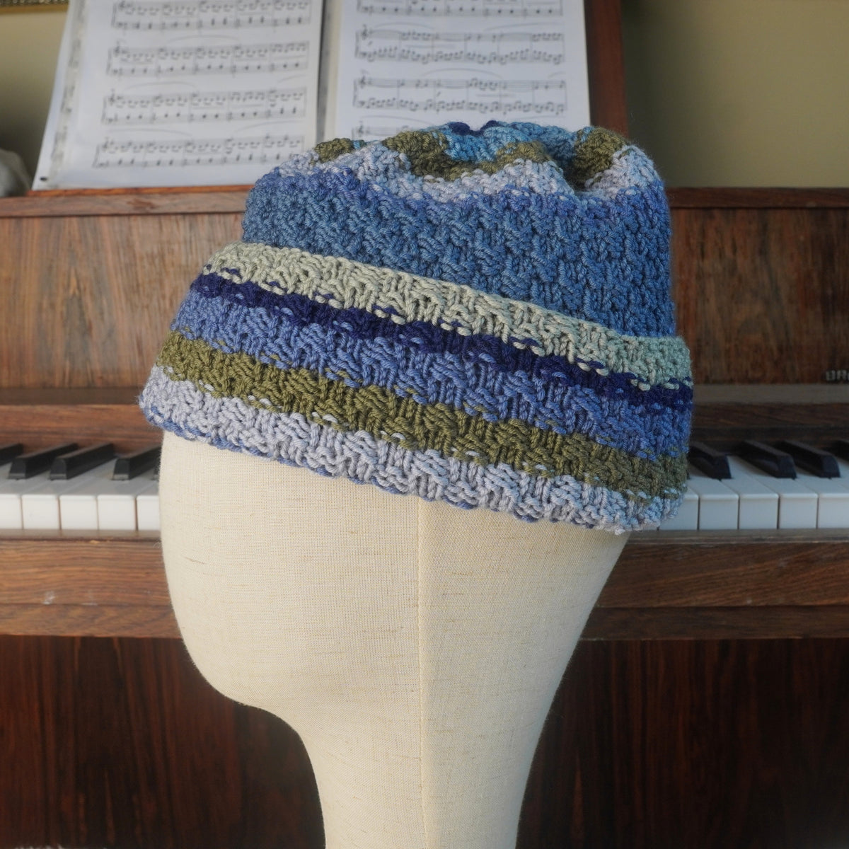 The Eastfold Reknit – Norwegian Merino Wool Beanie, Unique Colorway