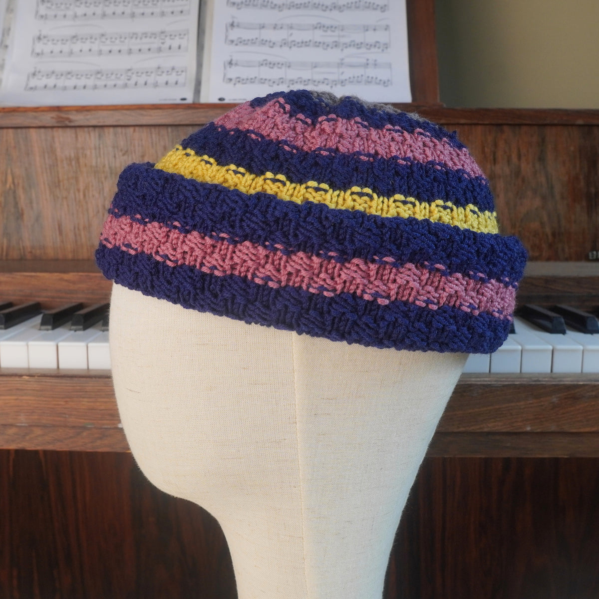 The Eastfold Reknit – Norwegian Merino Wool Beanie, Unique Colorway
