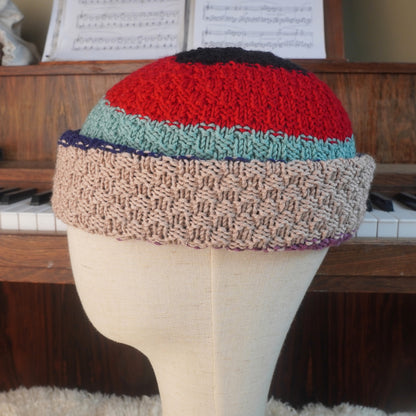 The Eastfold Reknit – Norwegian Merino Wool Beanie, Unique Colorway