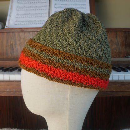The Eastfold Reknit – Norwegian Merino Wool Beanie, Unique Colorway
