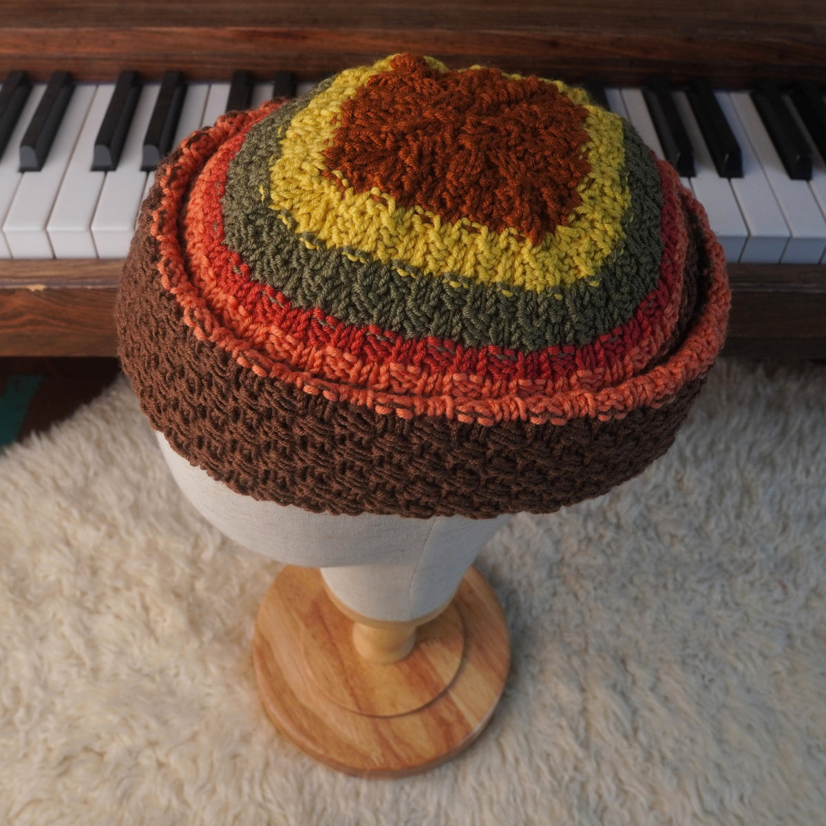 The Eastfold Reknit – Norwegian Merino Wool Beanie, Unique Colorway