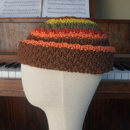 The Eastfold Reknit – Norwegian Merino Wool Beanie, Unique Colorway