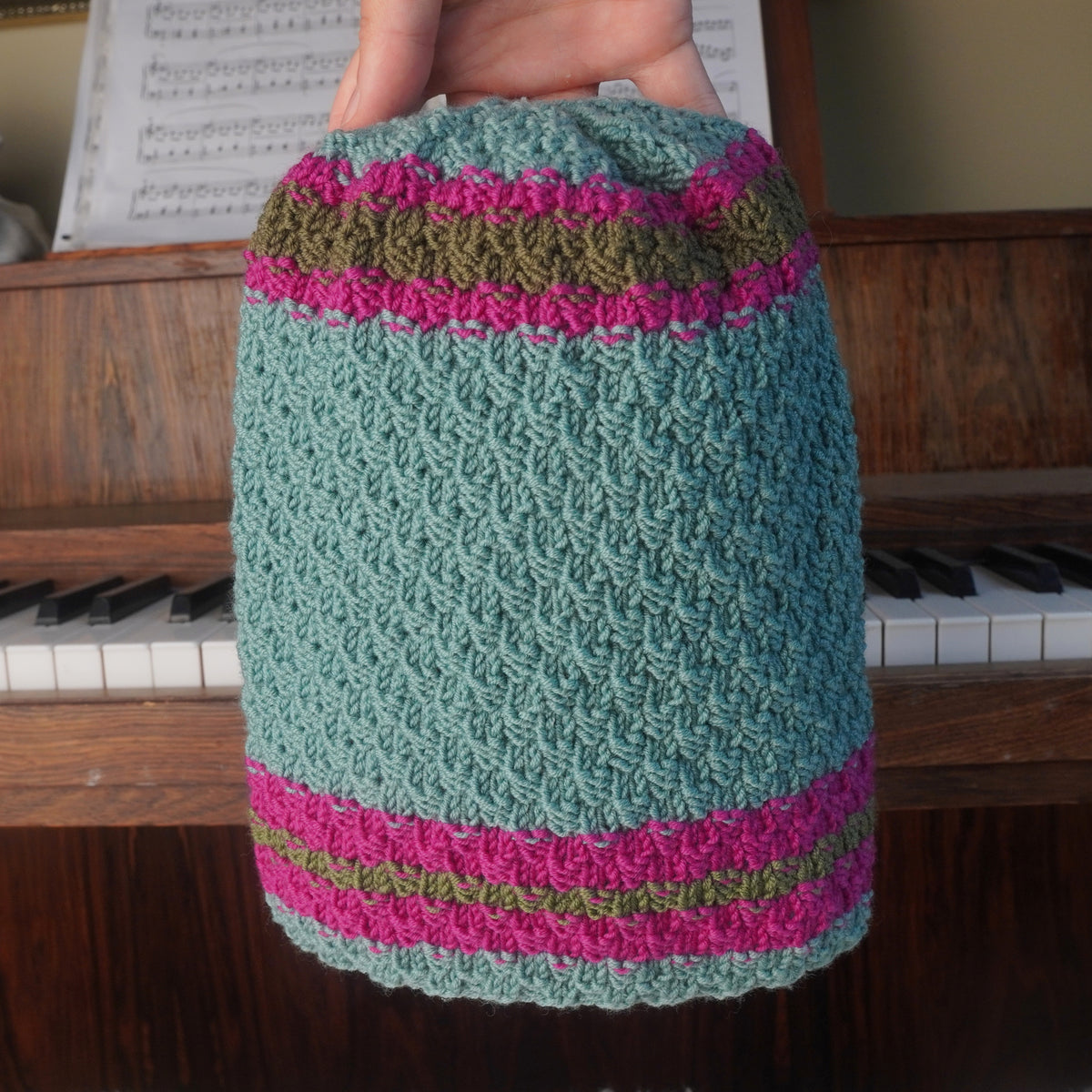The Eastfold Reknit – Norwegian Merino Wool Beanie, Unique Colorway