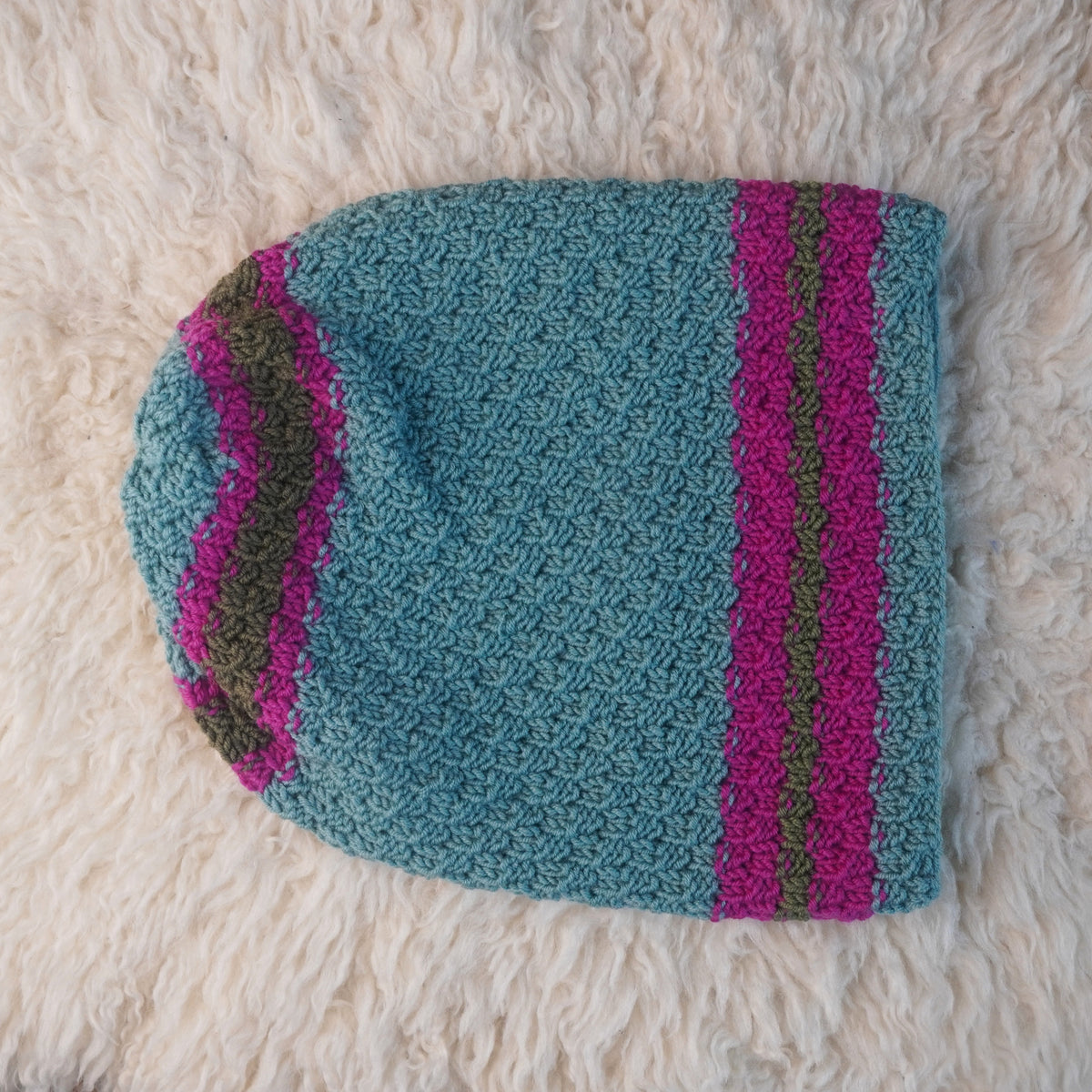 The Eastfold Reknit – Norwegian Merino Wool Beanie, Unique Colorway