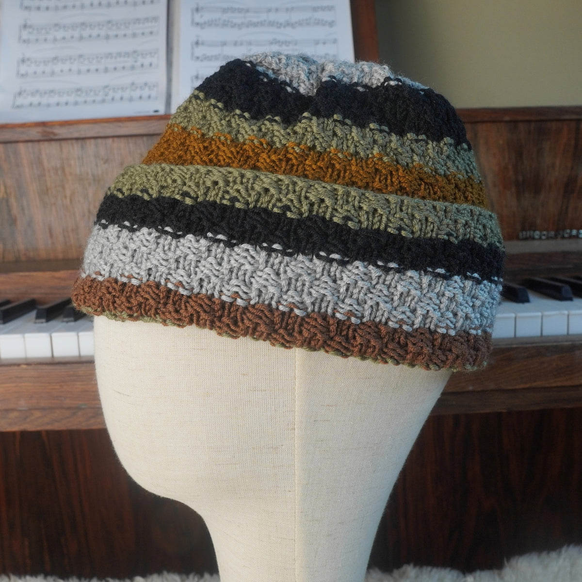 The Eastfold Reknit – Norwegian Merino Wool Beanie, Unique Colorway