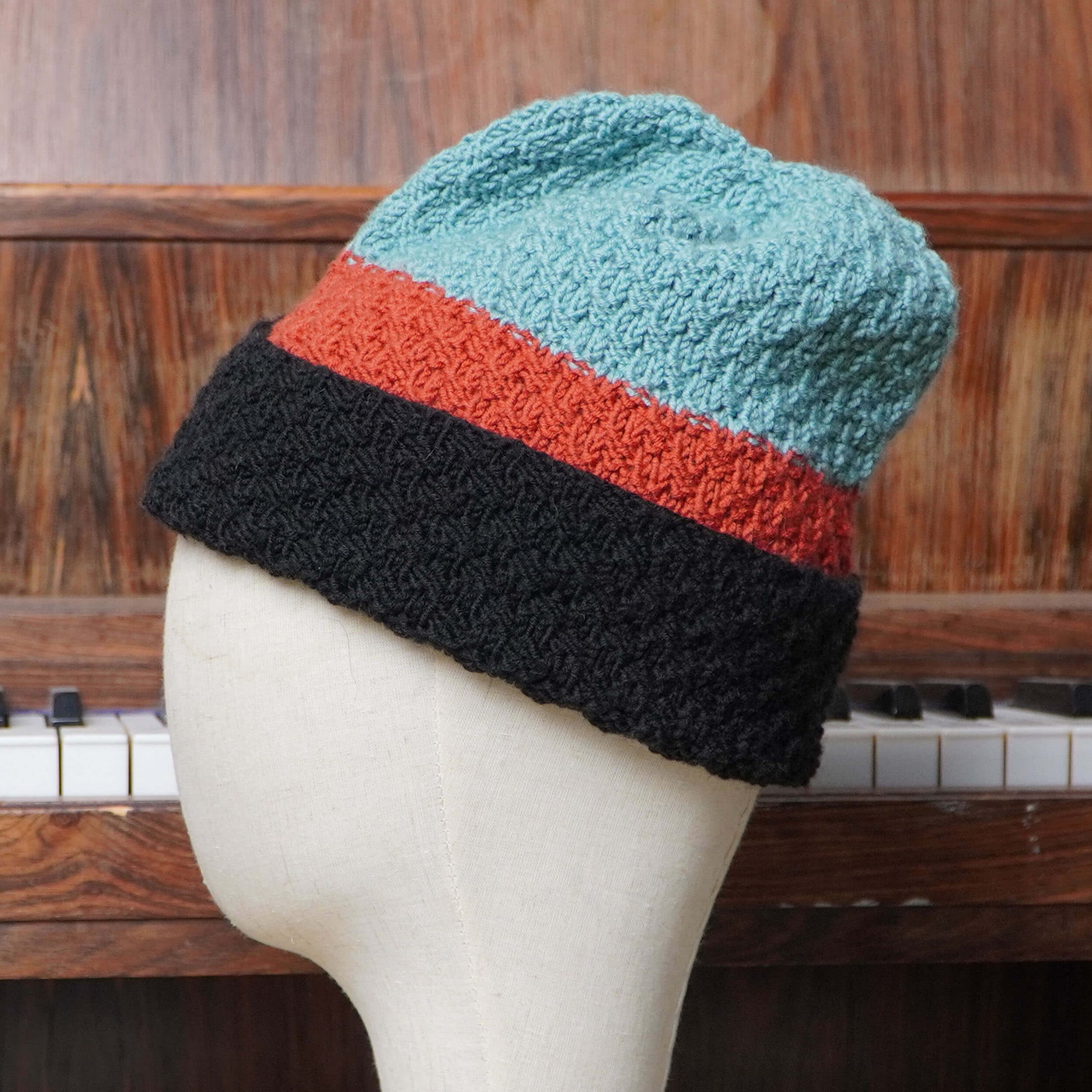 Mens Beanies Types Of Knit Hats Hand-knit Norwegian Merino