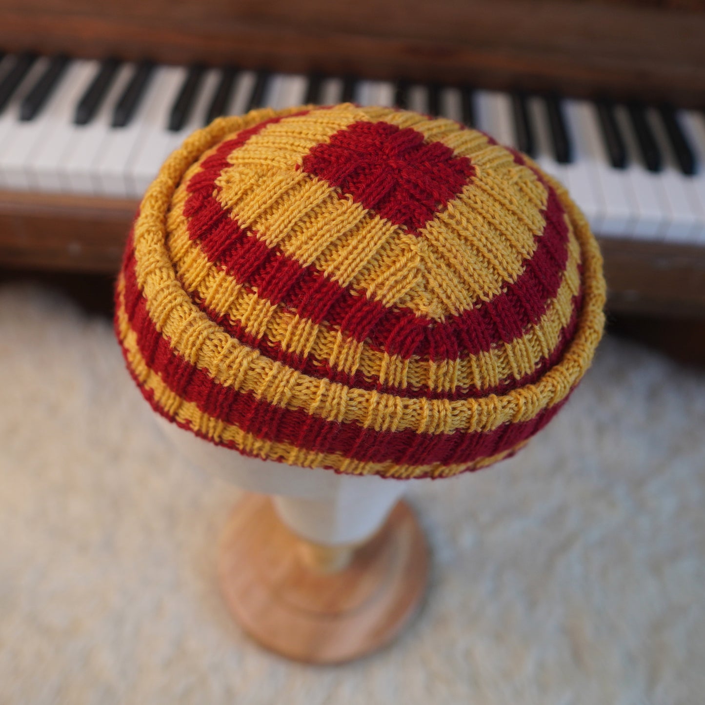 The Southlander Reknit – Norwegian Wool Beanie, Unique Colorway
