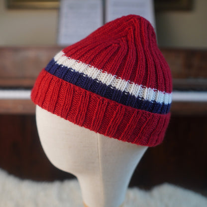 The Southlander Reknit – Norwegian Wool Beanie, Unique Colorway