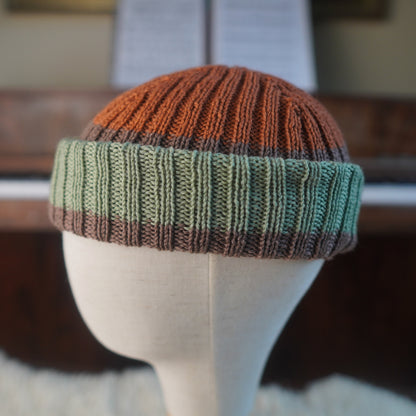 The Southlander Reknit – Norwegian Wool Beanie, Unique Colorway