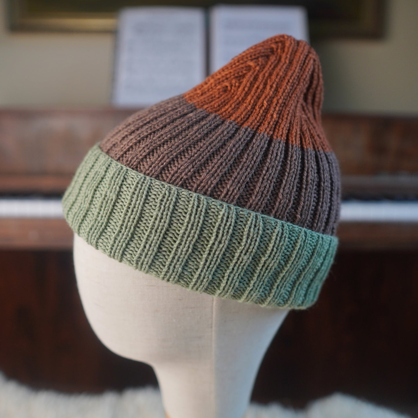 The Southlander Reknit – Norwegian Wool Beanie, Unique Colorway
